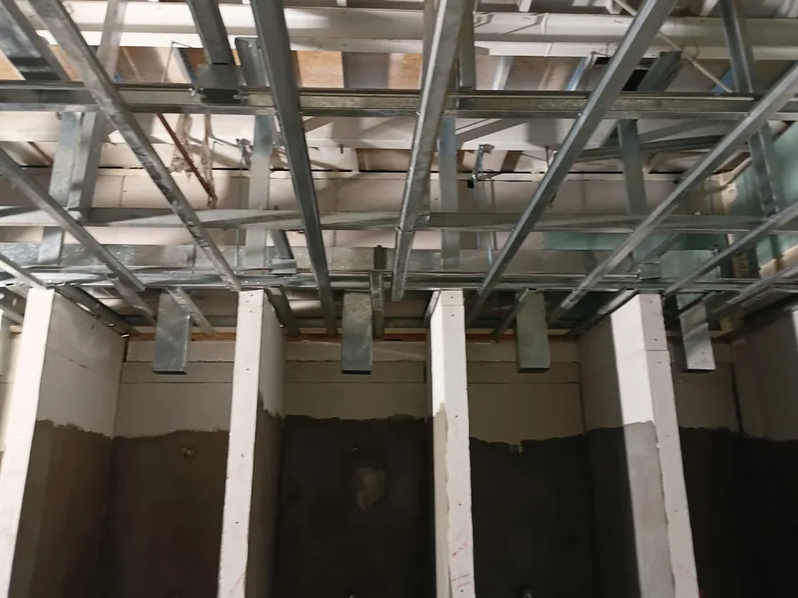 Montaje de climatización en obra