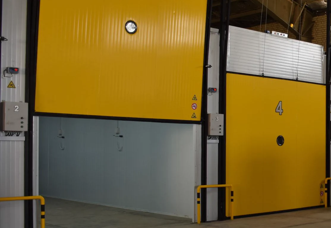 Cámara de frío y solución de refrigeración instalada